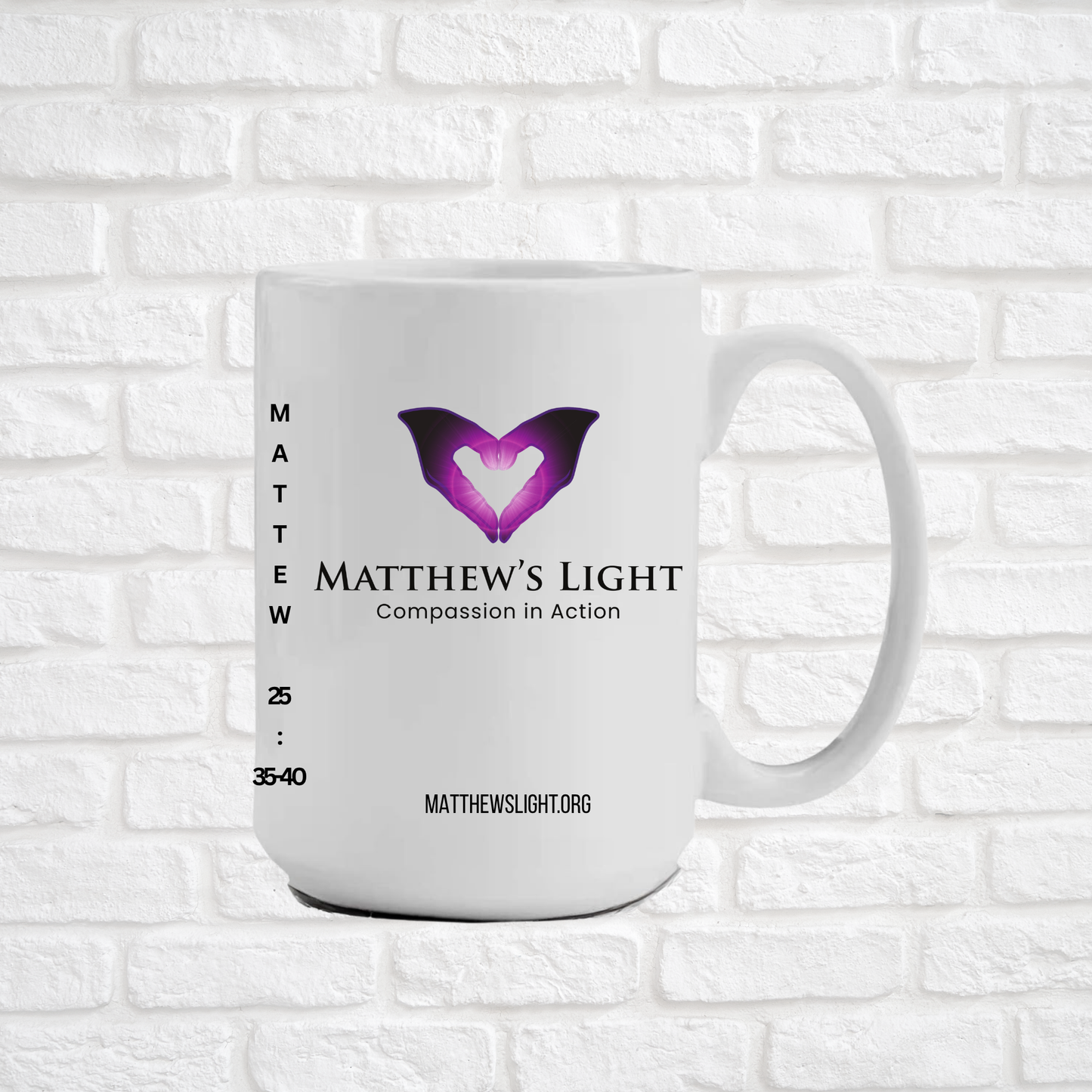 Matthew's Light 15 oz. Mug