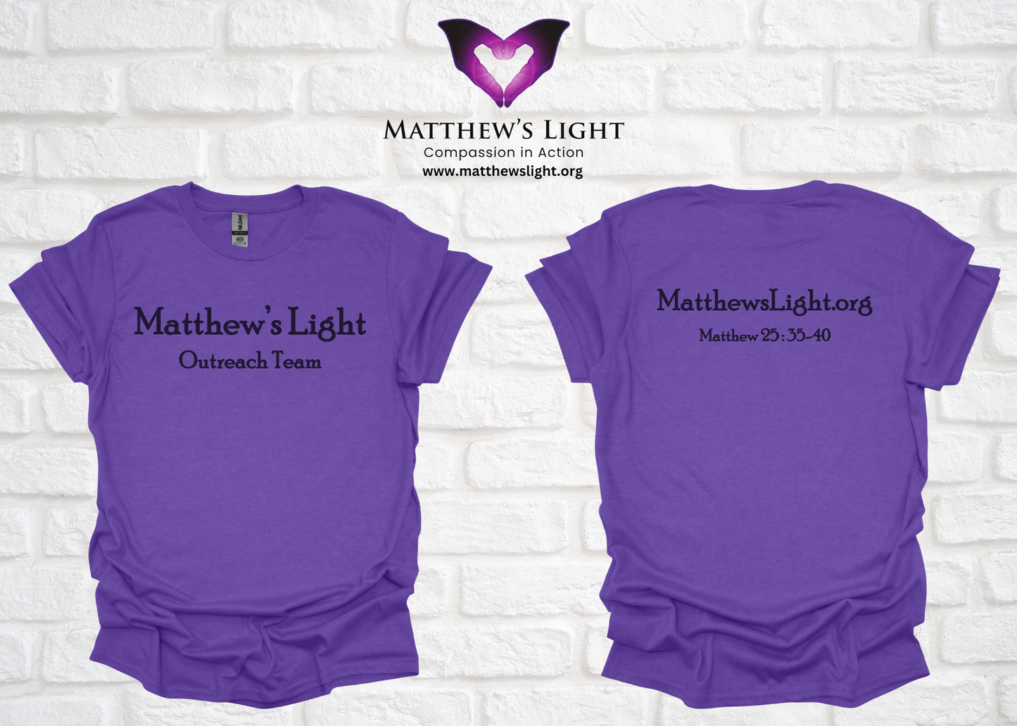 Matthew's Light Outreach Team T-Shirt