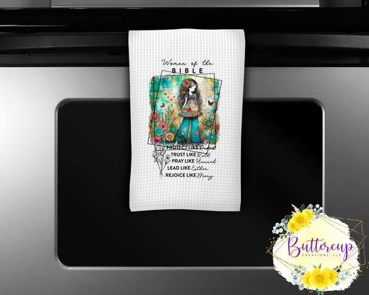 Women of the Bible Kitchen Towel
