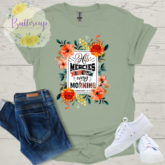 His Mercies Are New Every Morning T-Shirt