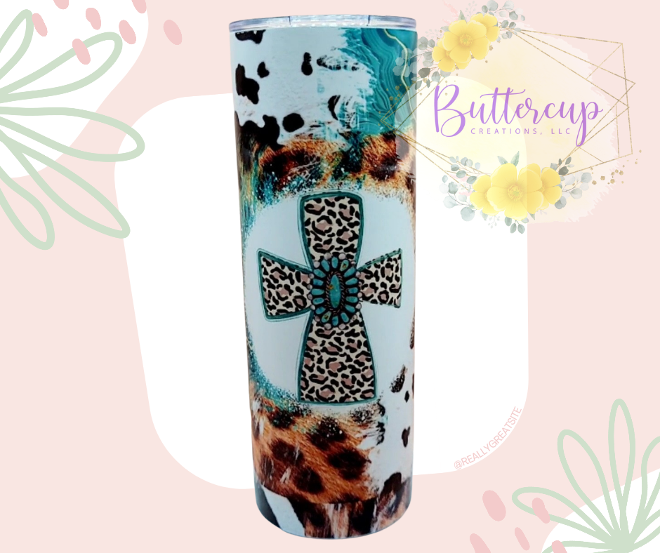 Country Cross Tumbler