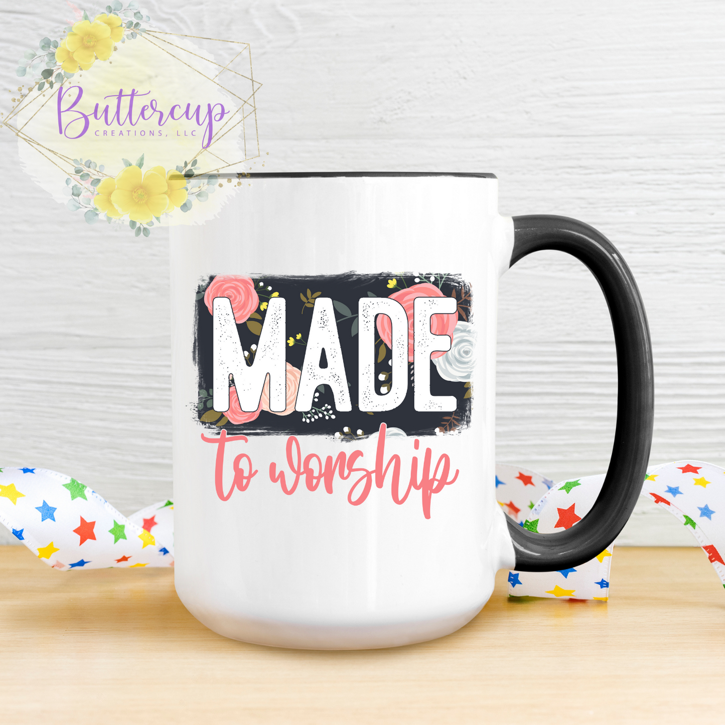 Made to Worship 15 oz. Ceramic Mug